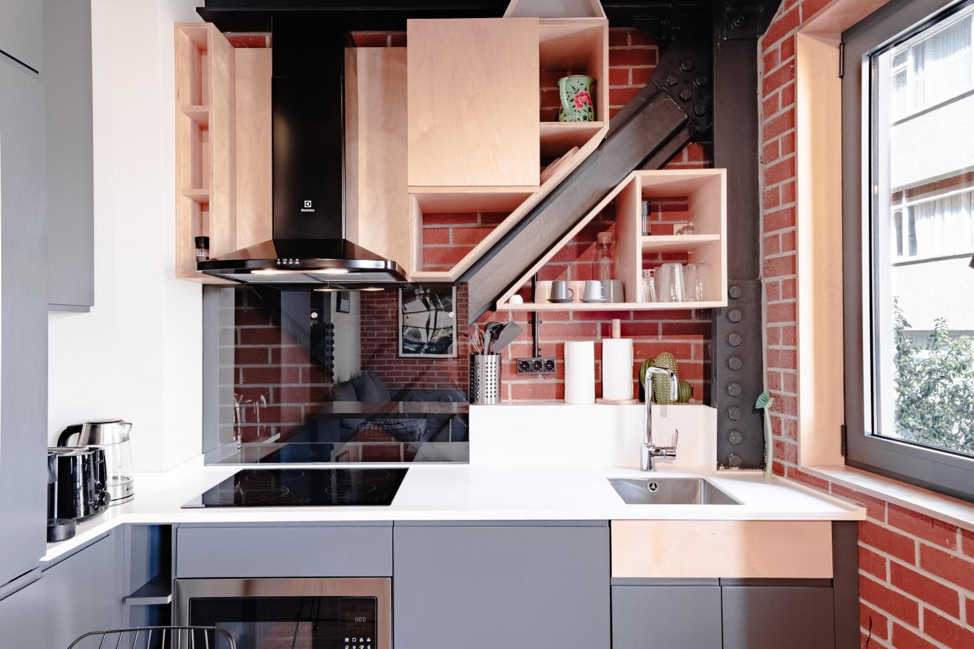 Homie Suites - "Loft 27" Urban Comfort Suites In The Heart Of Cihangir Istanboel Kamer foto